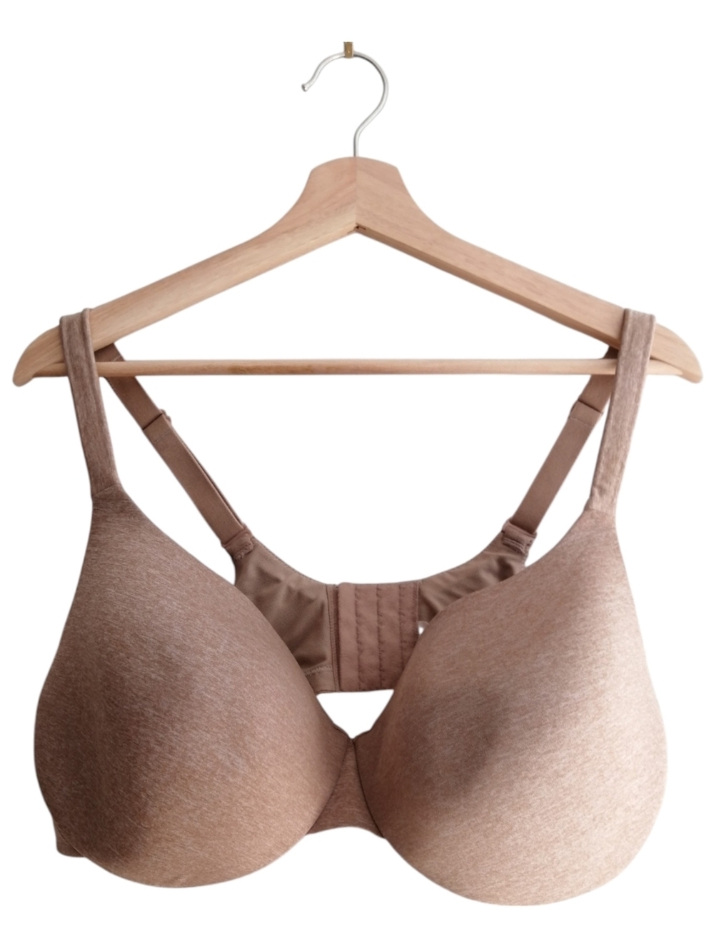 Cacique True Embrace T-shirt Bra Nude Plus Size 44DD